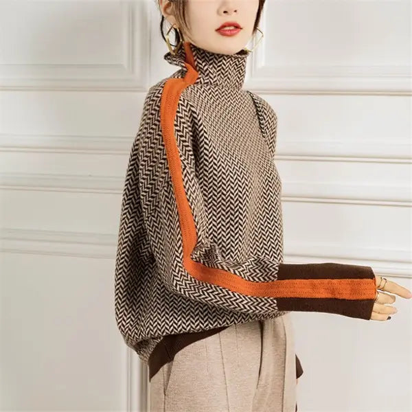 Kaija | Pull col roulé élégant pour femmes