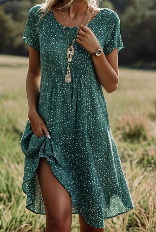 Siv | Robe midi ethnique pour femmes