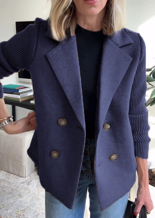 Jannine - Manteau blazer élégant et polyvalent décontracté