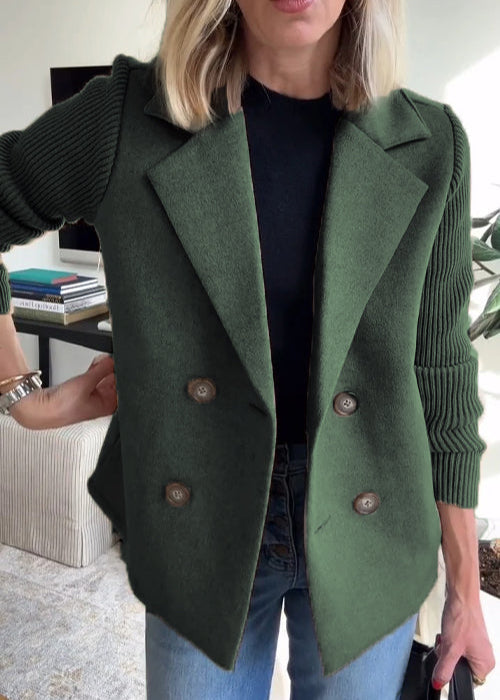 Jannine - Manteau blazer élégant et polyvalent décontracté