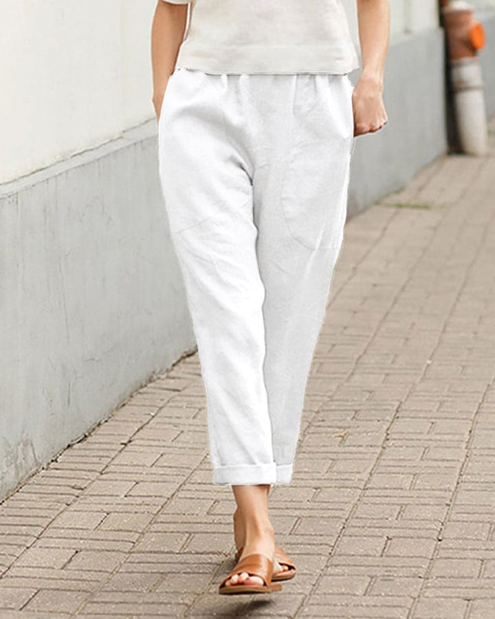 Rilynn - Pantalon décontracté confortable avec grandes poches