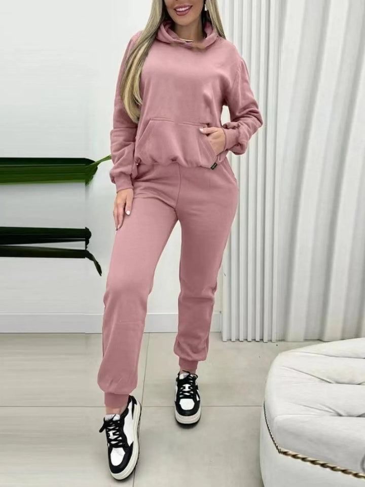 Eleny - Ensemble décontracté sweat à capuche et pantalon