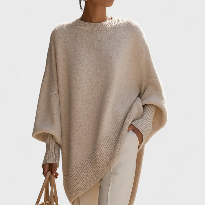 Rhianna - Pull Poncho Oversize Chaud