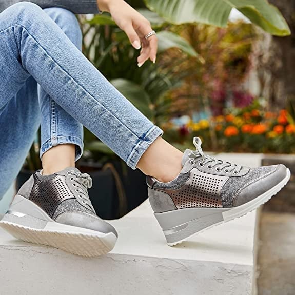 Hildiwara | Chaussures de sport orthopédiques à talon compensé