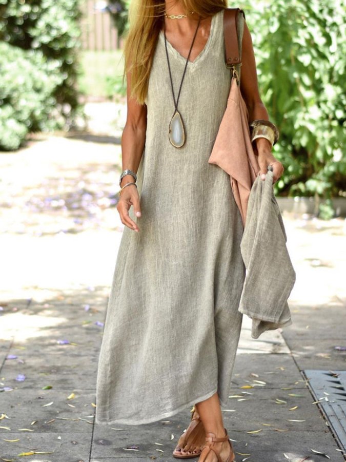 Maeve | Maxi-robe en lin
