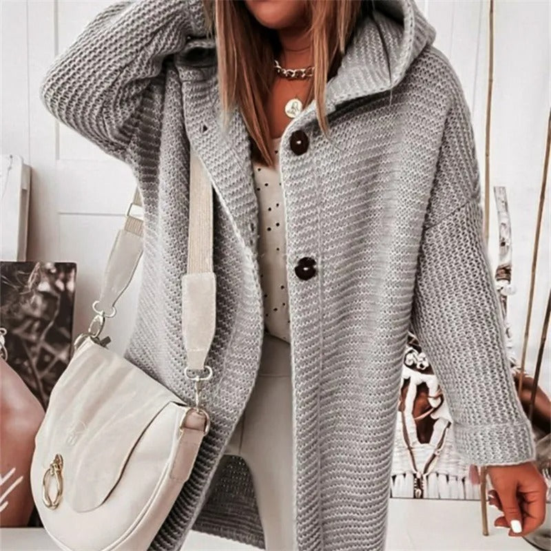 Maireadd | Cardigan en cachemire à capuche pour femmes