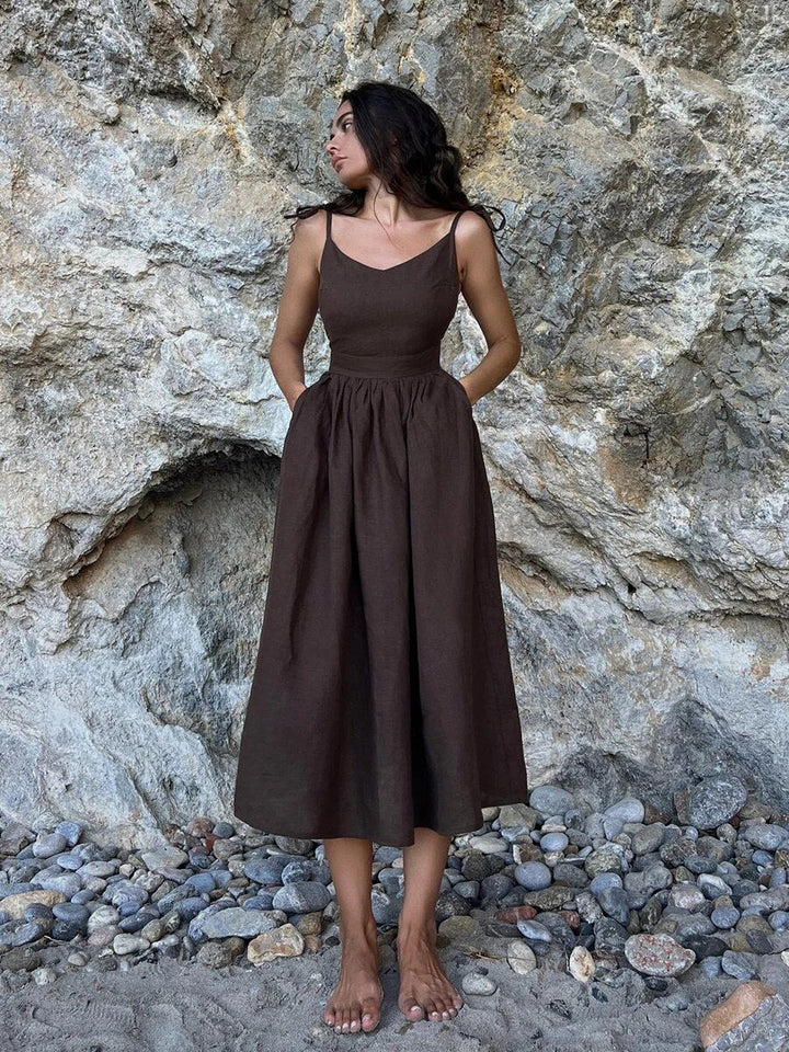 Bettye | Robe Élégante Dos Nu Femme