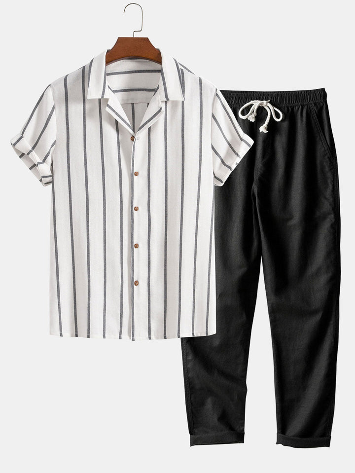Egino | Chemise à Rayures Décontractée