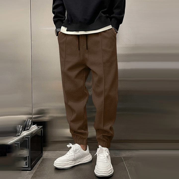Axelej | Pantalon décontracté en polyester pour hommes