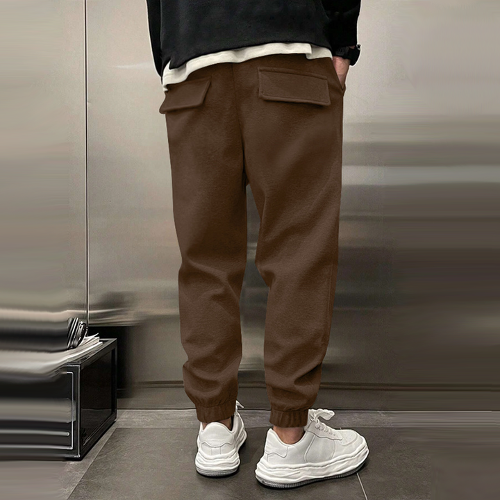 Axelej | Pantalon décontracté en polyester pour hommes