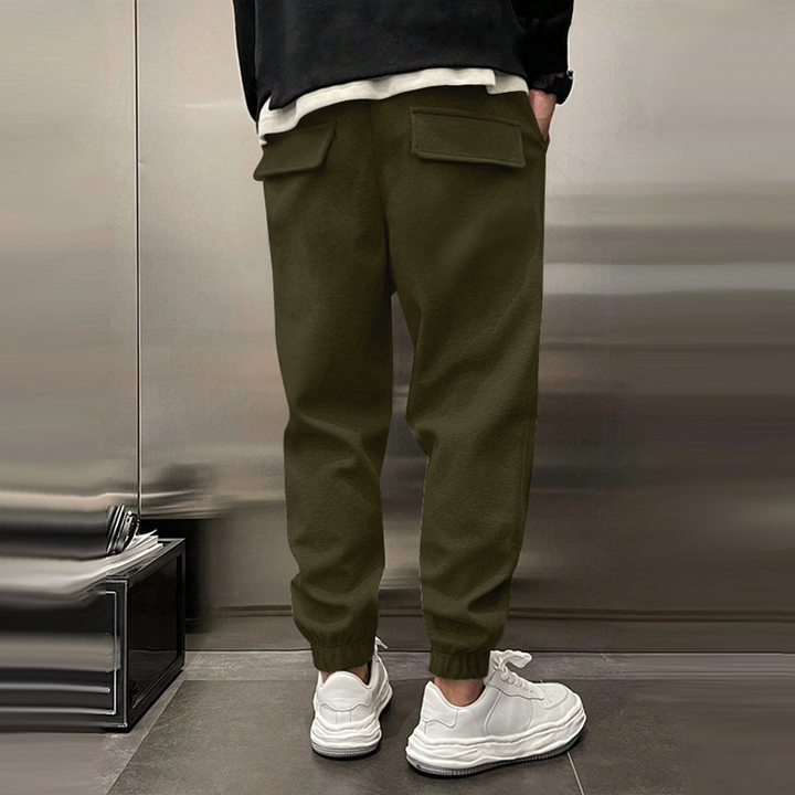 Axelej | Pantalon décontracté en polyester pour hommes