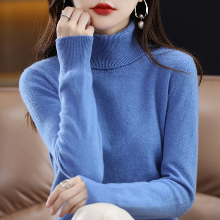 Venus | Pull col roulé élégant pour femmes
