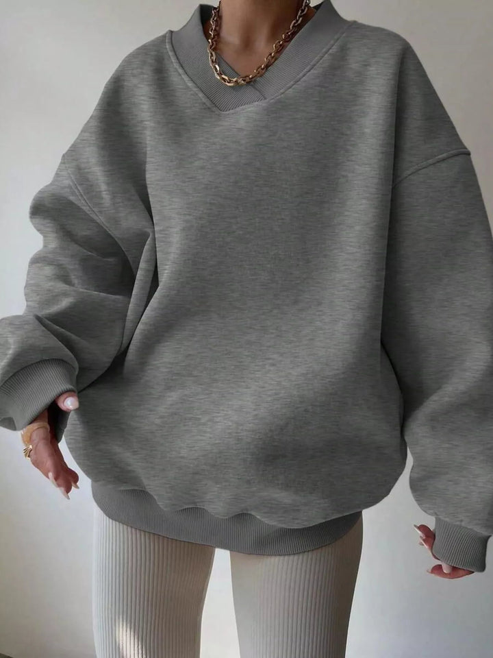 Pauleen - Pull Oversize à Manches Longues