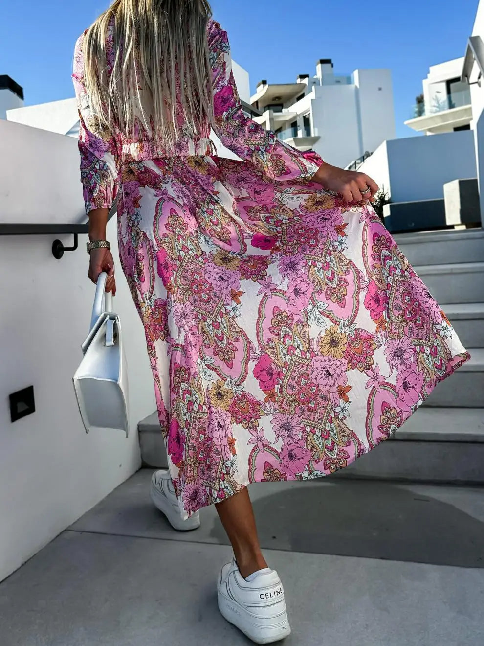 Femme Boheme Maxi Robe d’été – Faith