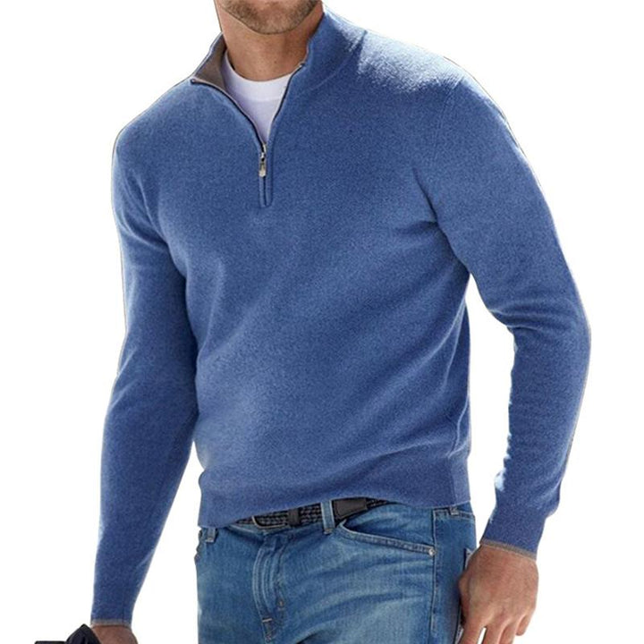 Baghdasar | Pull zippé moderne pour hommes