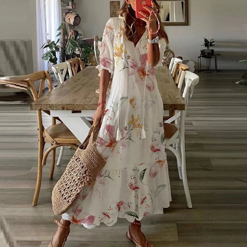 Anna | robe maxi bohème