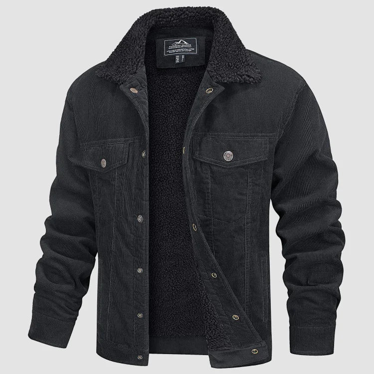 Kelebogilee | Veste en velours côtelé homme