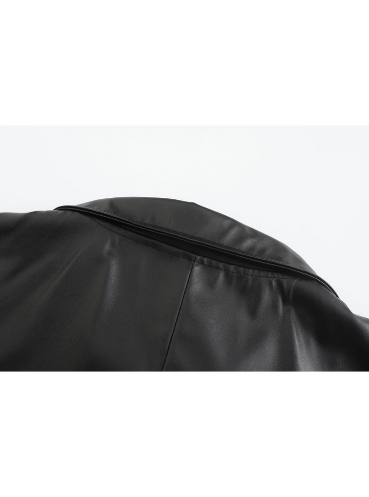 Kailash | Manteau long en cuir homme
