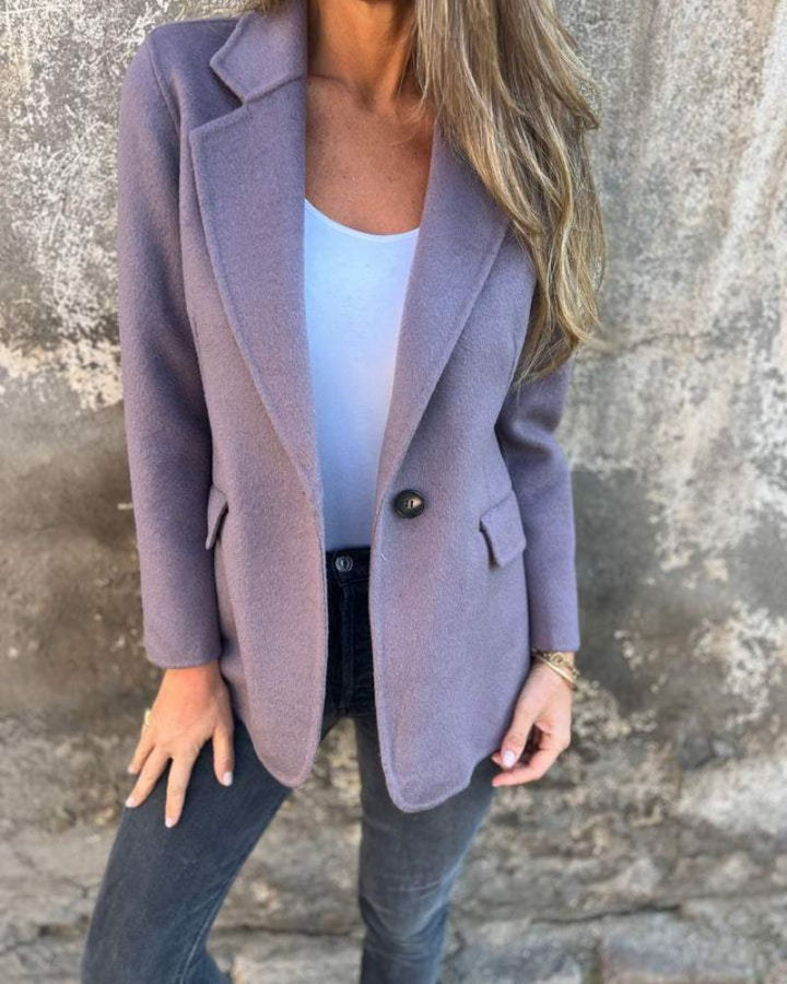 Annelie - Manteau Blazer Décontracté Polyvalent