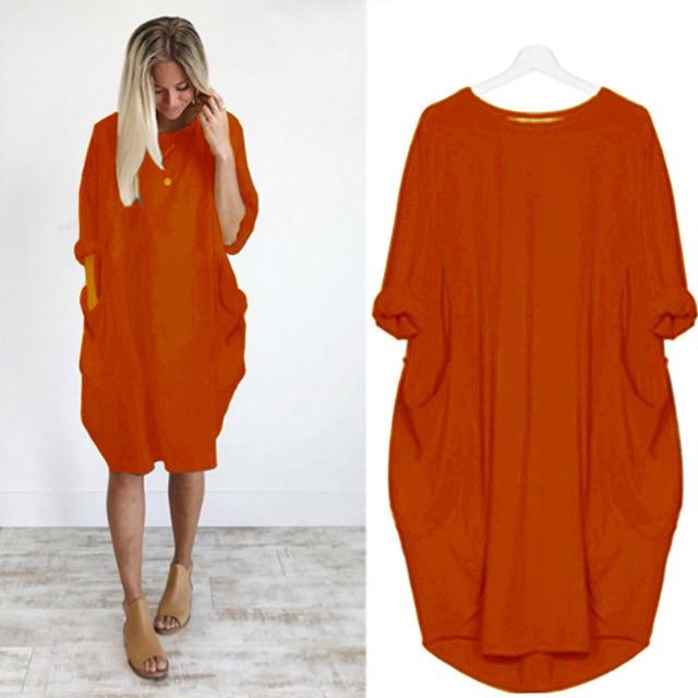 Fleur | Robe casual d'automne