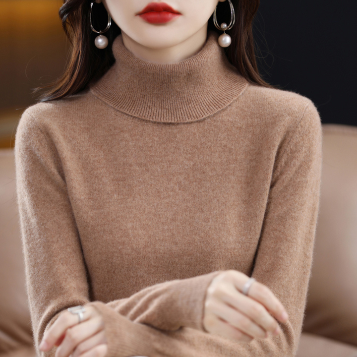 Venus | Pull col roulé élégant pour femmes