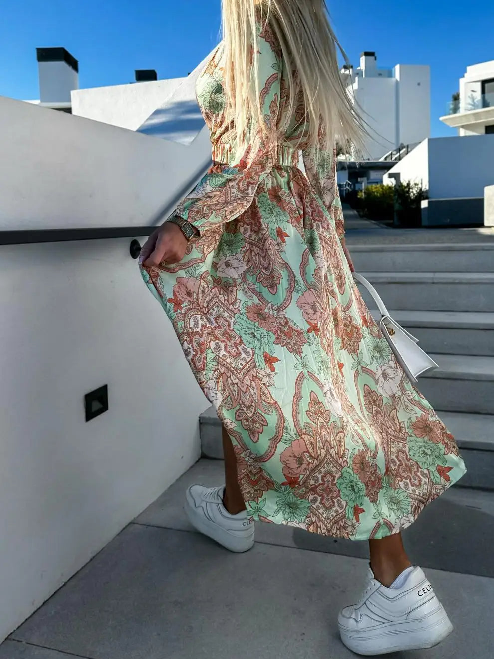 Femme Boheme Maxi Robe d’été – Faith