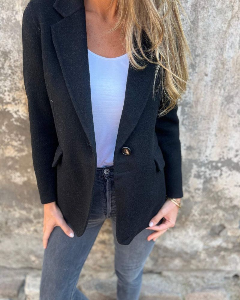 Annelie - Manteau Blazer Décontracté Polyvalent