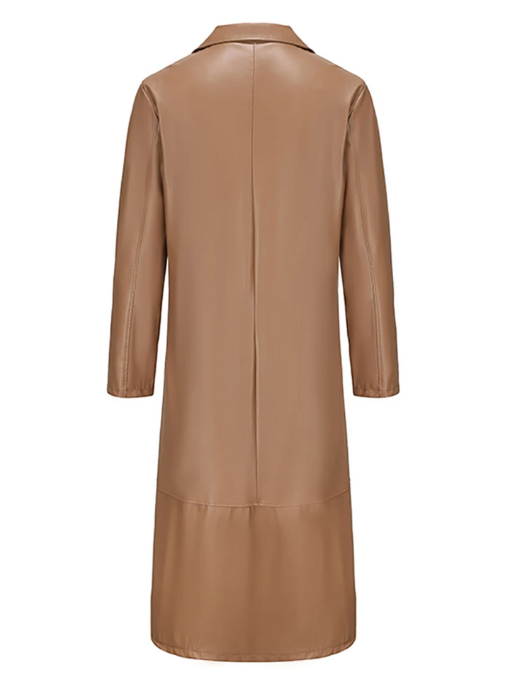 Kailash | Manteau long en cuir homme