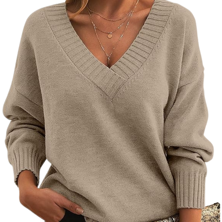 Sprita | Pull en cachemire col en V pour femmes