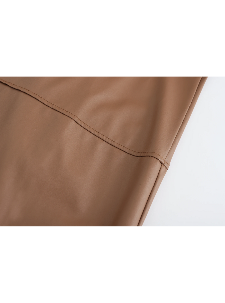 Kailash | Manteau long en cuir homme