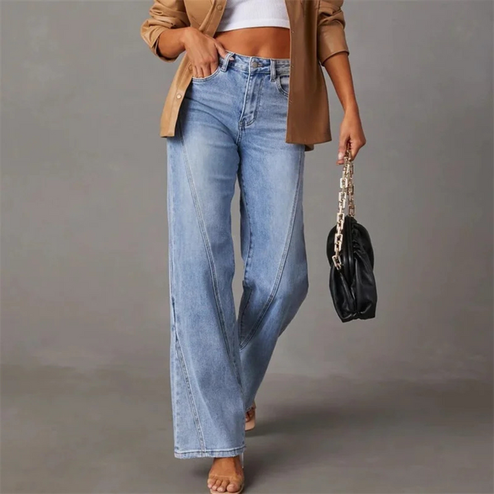 Silvia | Pantalon Taille Haute Femme