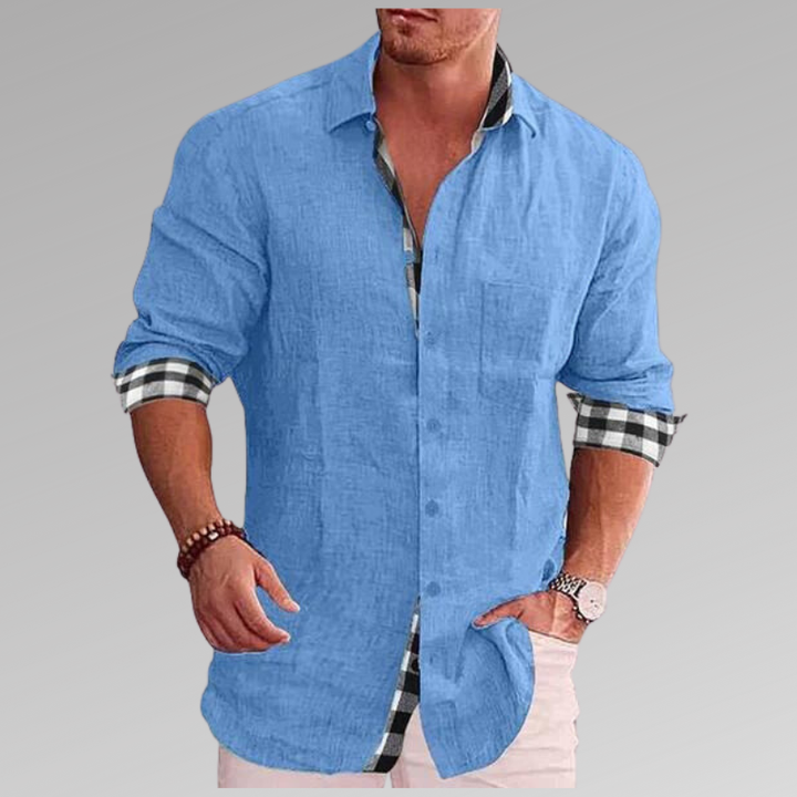 Haidar | Chemise décontractée en coton pour hommes
