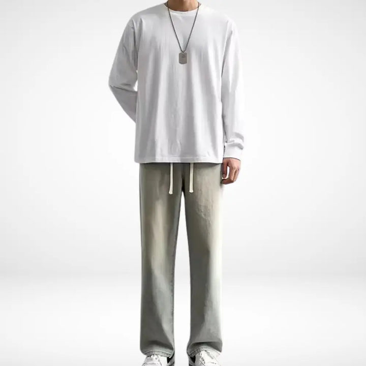 Pantalon large dégradé à cordon pour Homme – Lyndon
