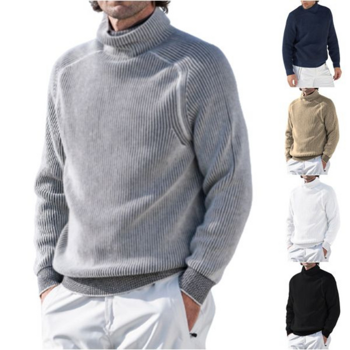 Narayanan | Pull chaud avec col pour hommes