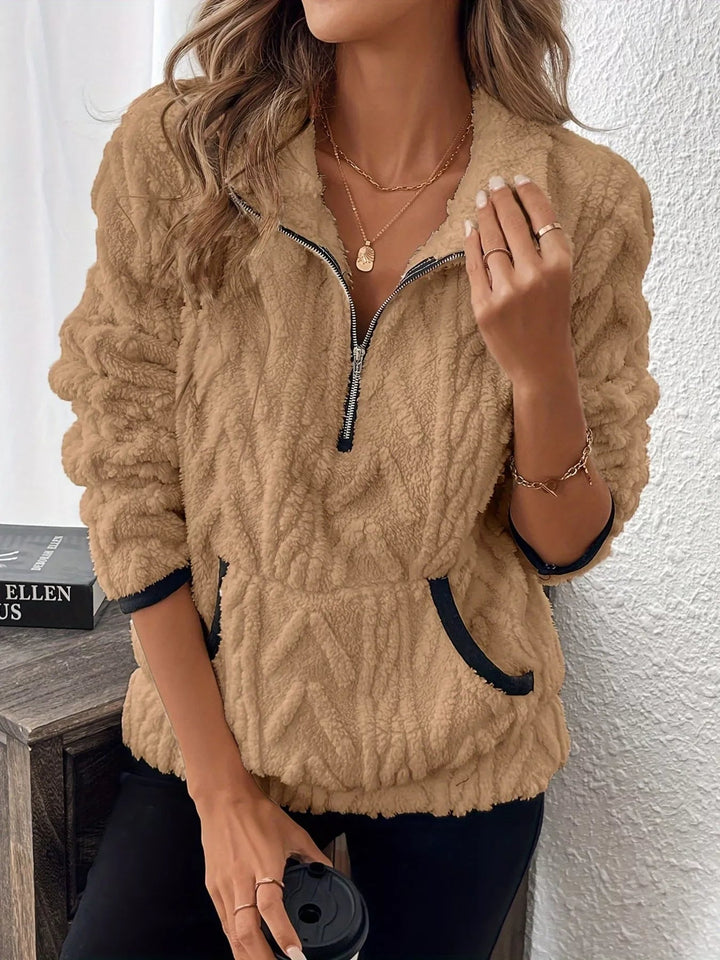 Savana - Pull élégant et chaud à demi-zip