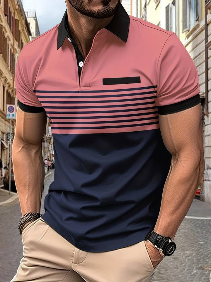 Mustafa | Chemise à rayures décontractée pour hommes