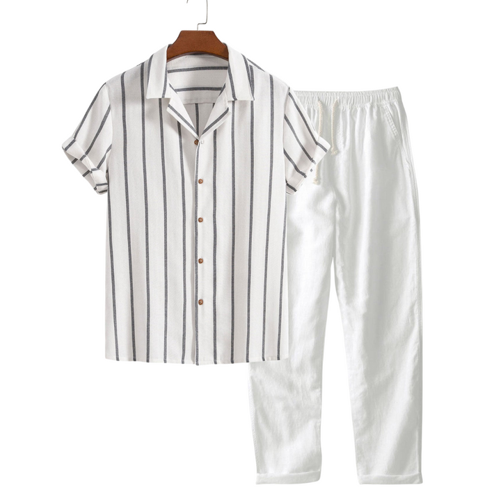 Egino | Chemise à Rayures Décontractée