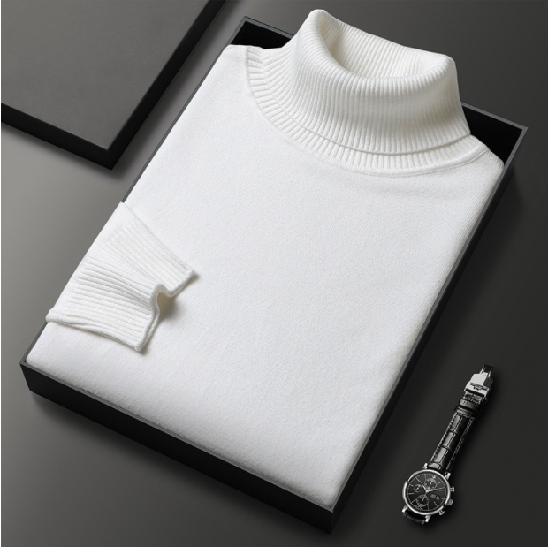 Thérèse | Pull Col Roulé Confortable pour Femmes