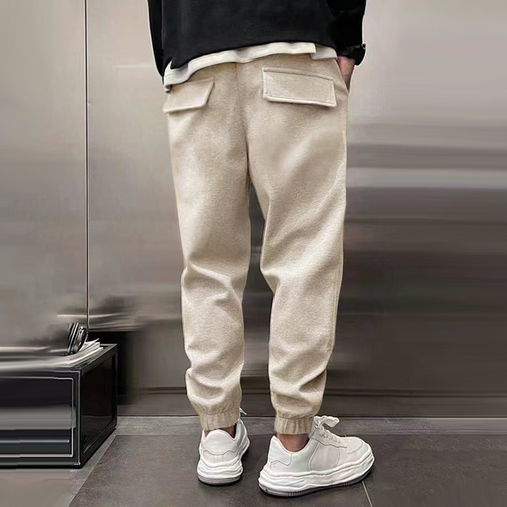 Axelej | Pantalon décontracté en polyester pour hommes
