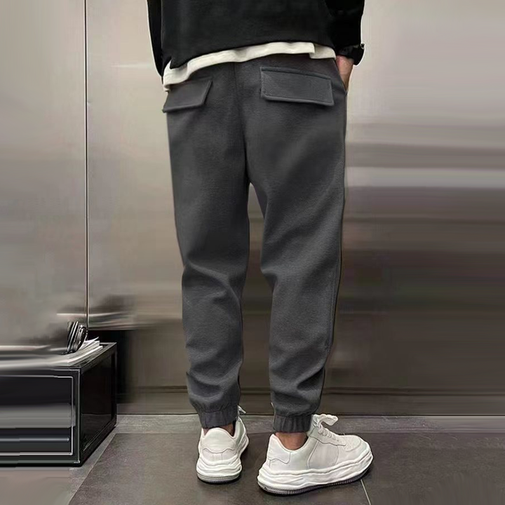 Axelej | Pantalon décontracté en polyester pour hommes