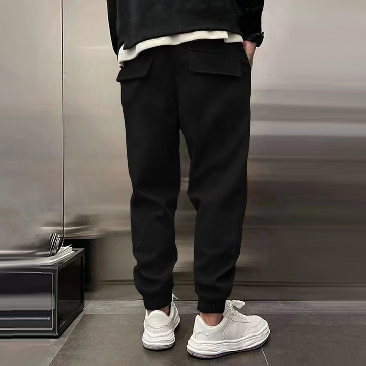 Axelej | Pantalon décontracté en polyester pour hommes