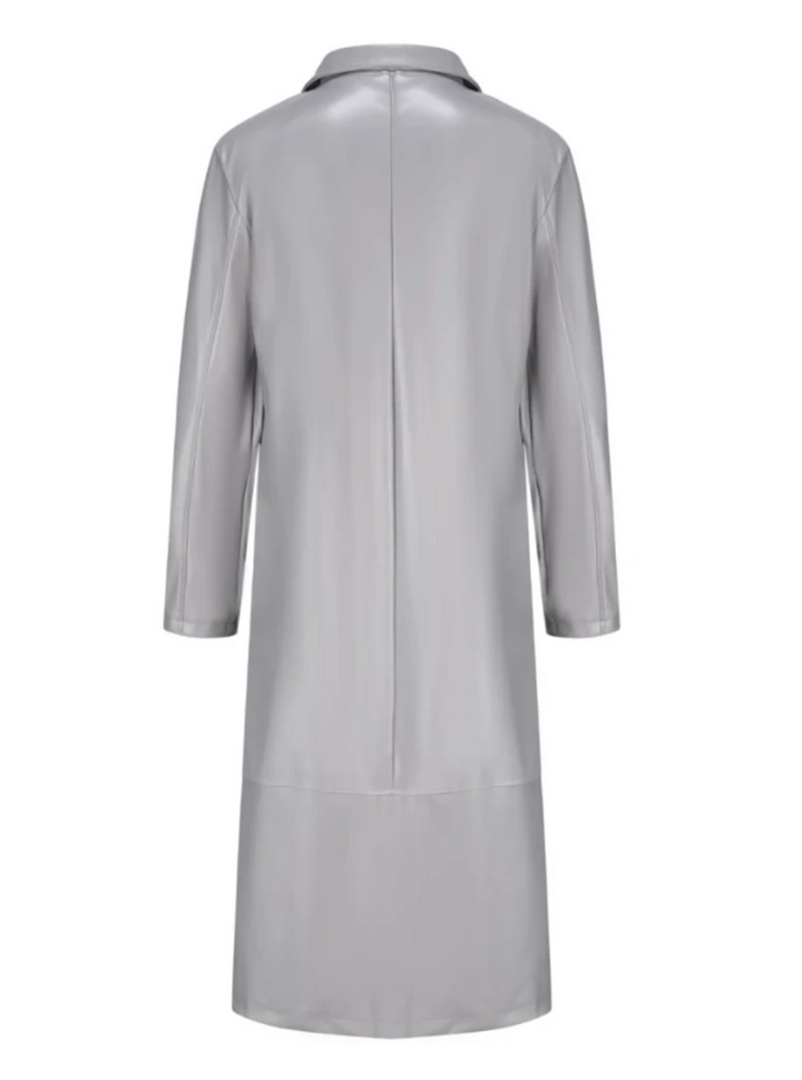 Kailash | Manteau long en cuir homme