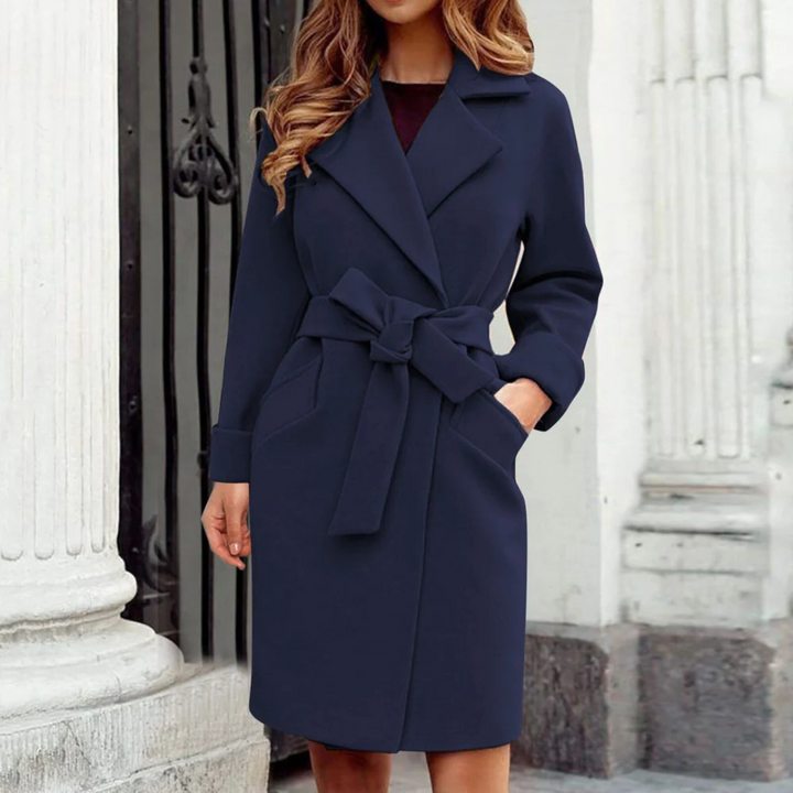 Nylah - Trench long élégant et polyvalent