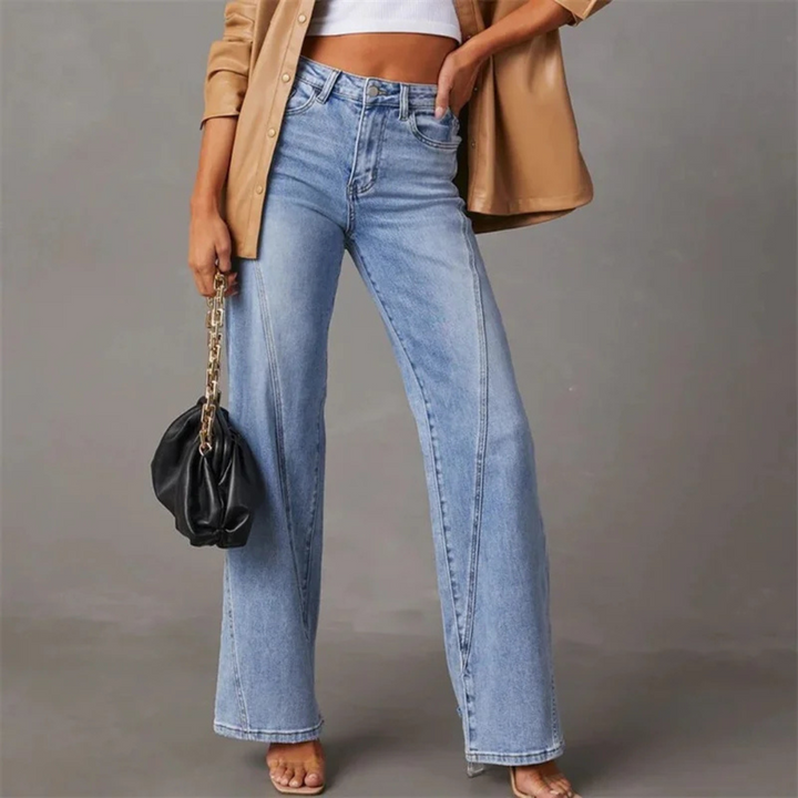 Silvia | Pantalon Taille Haute Femme