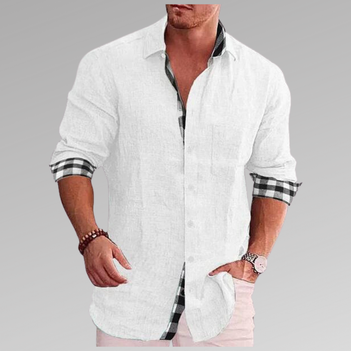 Haidar | Chemise décontractée en coton pour hommes