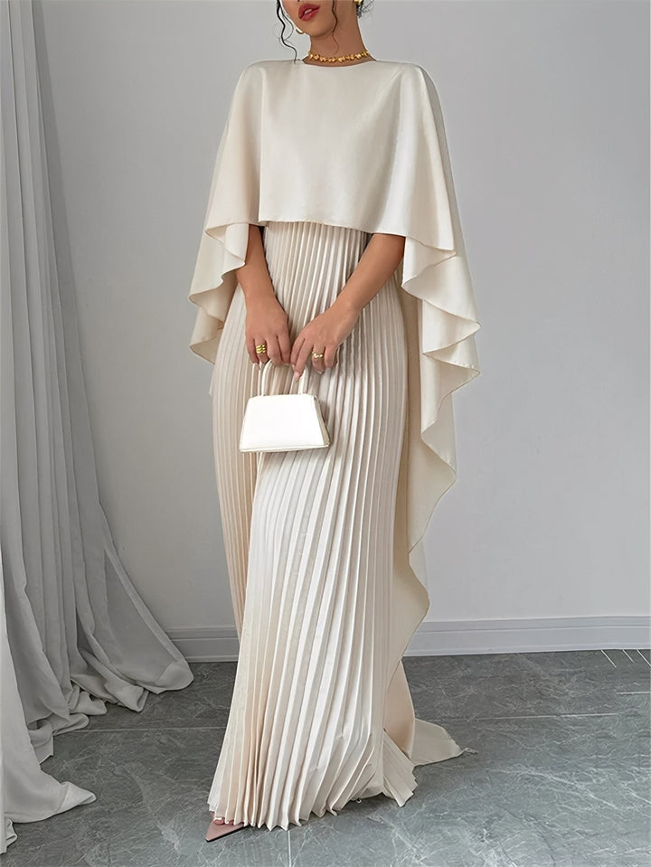 Rachel - Robe longue plissée élégante et ample
