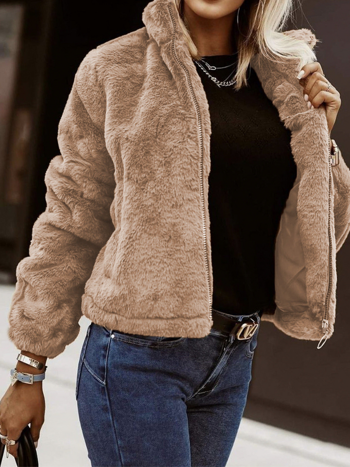 Verna - Veste Oversize Douce et Chaude en Polaire