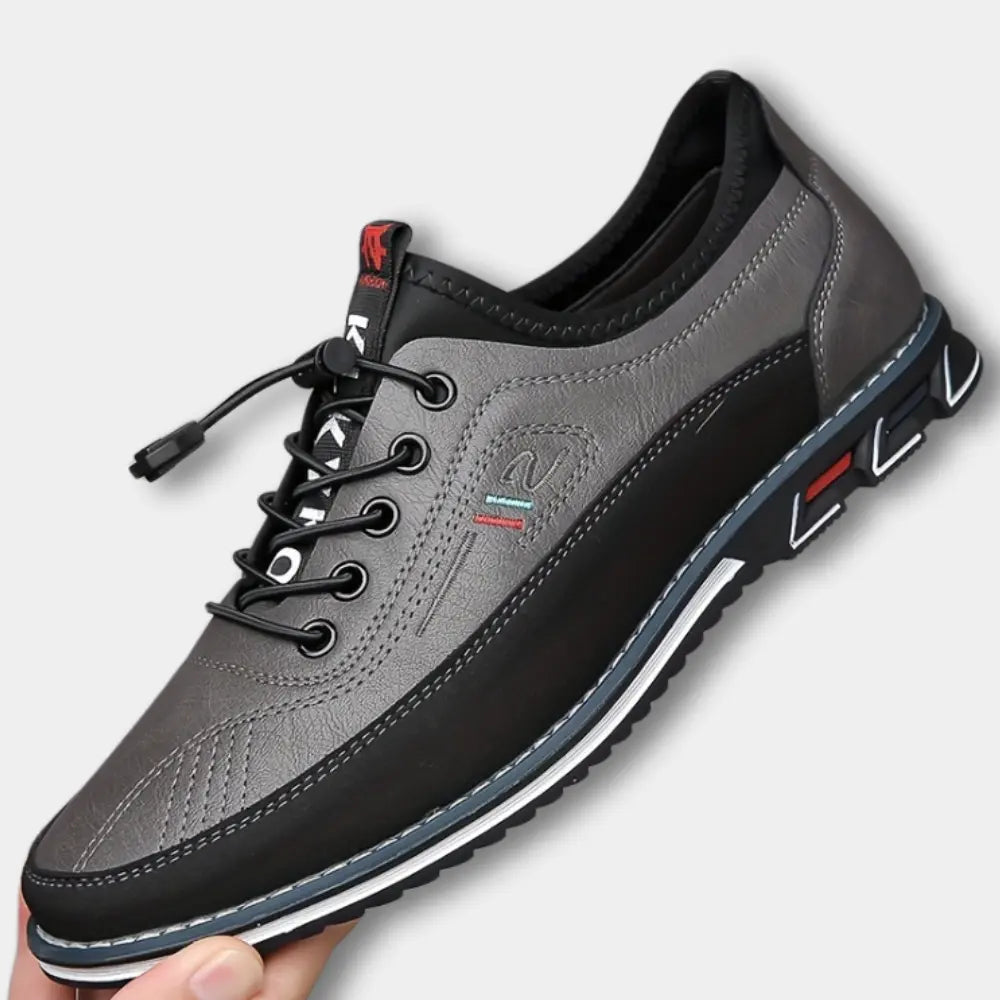 Derbies bicolores à semelle graphique pour hommes – Alan