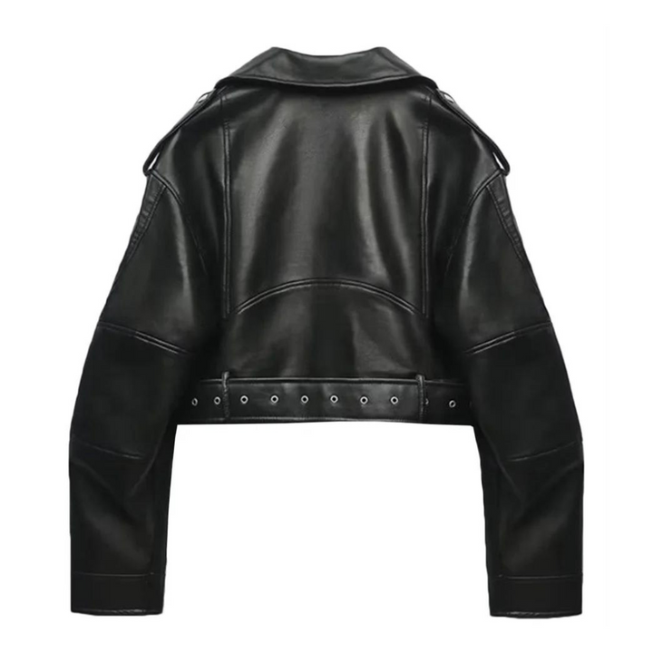 Katja | Veste Slim En Cuir Pour Femmes