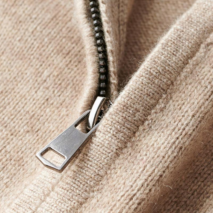 Baghdasar | Pull zippé moderne pour hommes